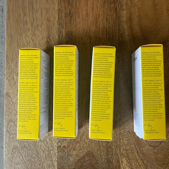 Supergoop! Mattescreen (4 Unopened Boxes) - Picture 2 of 3
